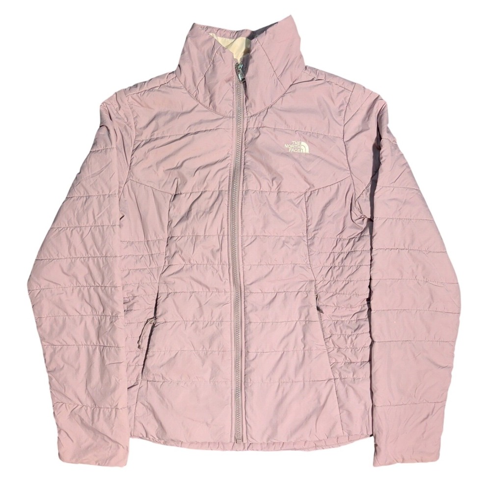 The North Face Harway Jacket Womens Size S Pink Puffer Lightweight Full Zip Gorp